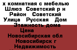 2-х комнатная с мебелью, Шлюз, Советский р-н › Район ­ Советский › Улица ­ Русская › Дом ­ 23 › Этажность дома ­ 9 › Цена ­ 16 000 - Новосибирская обл., Новосибирск г. Недвижимость » Квартиры аренда   